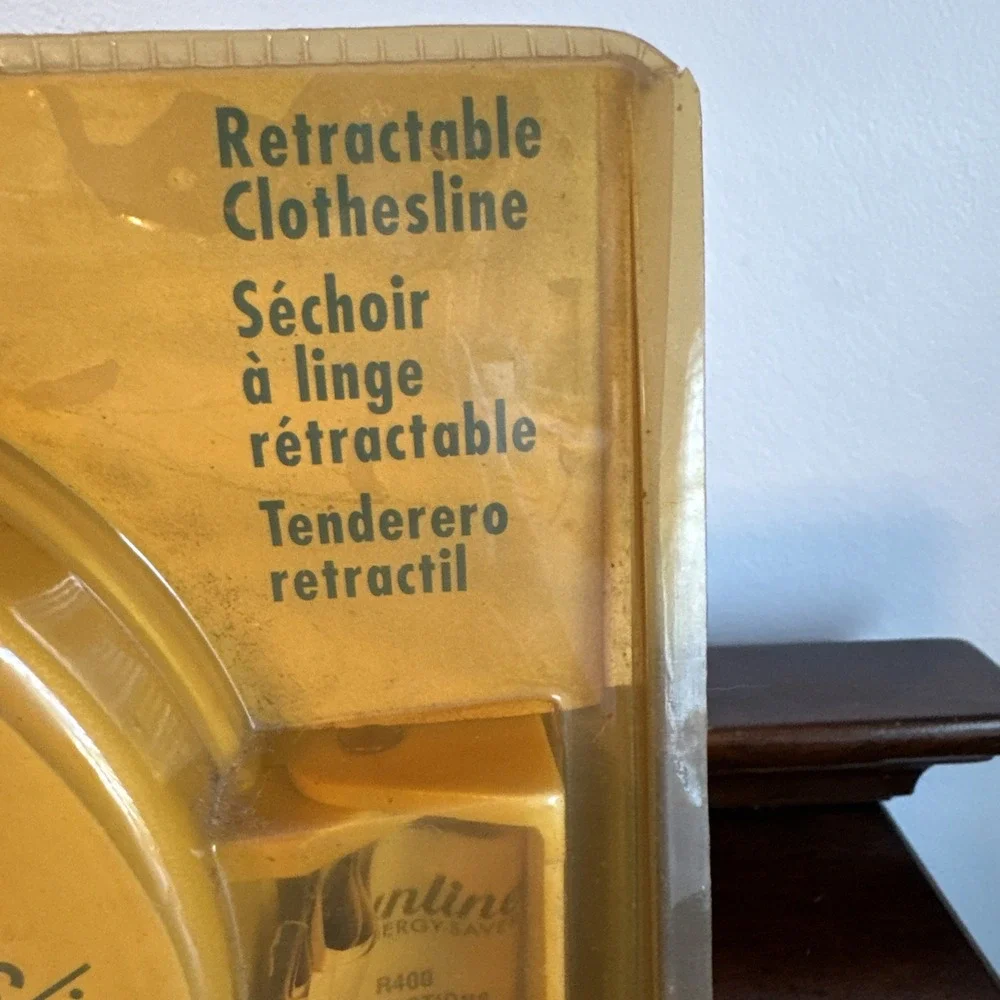 New Sunline 40' Retractable Clothesline Reel Model R400 Indoor Outdoor Sealed